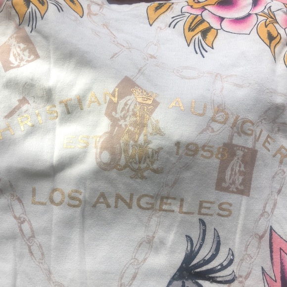 Used Christian Audigier hooded top - Picture 6 of 7